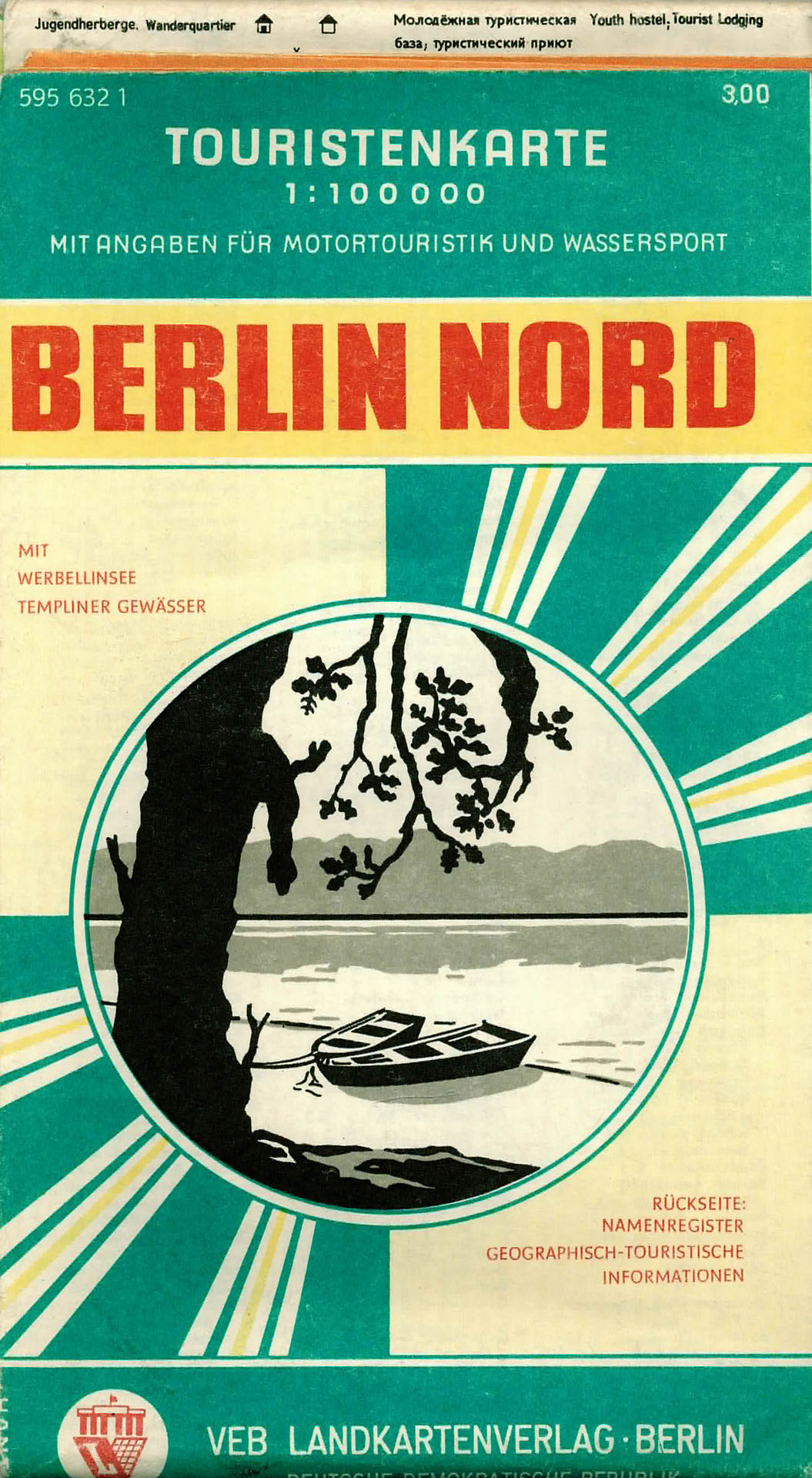 Touristenkarte Berlin Nord